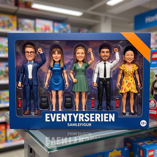 AI-stil: Actionfigur
