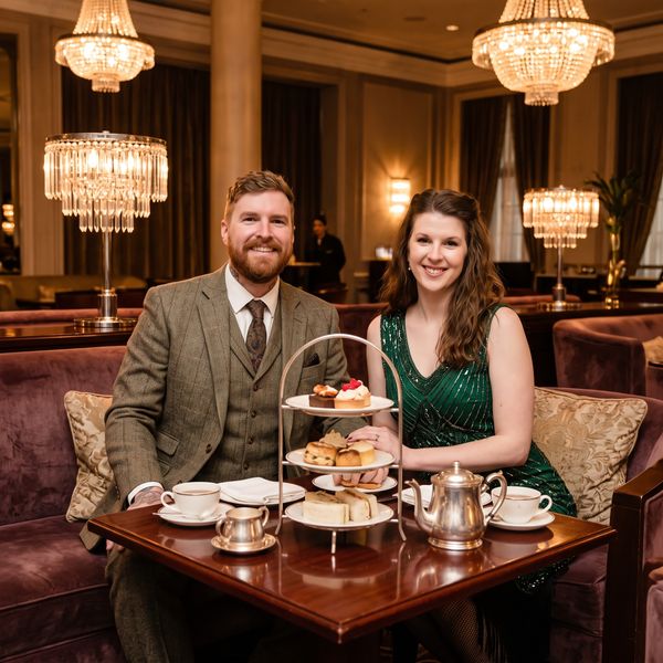 AI-stil: Afternoon tea